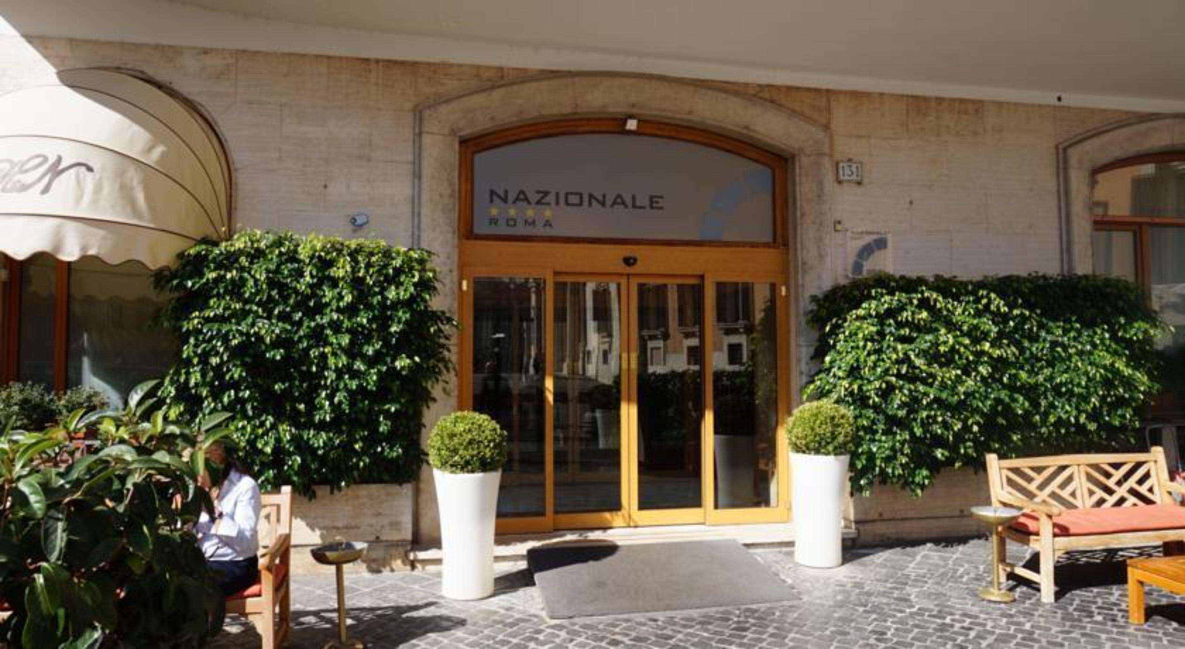 Hotel Nazionale Rome Bagian luar foto